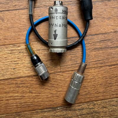Nagra Kudelski SA QPLE X3 Y0 50Ω Ohm Inline Mic Preamplifier mic preamp for dynamic / ribbon mics T-power Phantom vintage Swiss with XLR Adapter Cables image 6