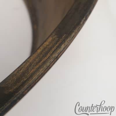 Ludwig 24x14" Bass Drum Shell 70s Vintage Project African Mahogany/Maple Set USA image 9
