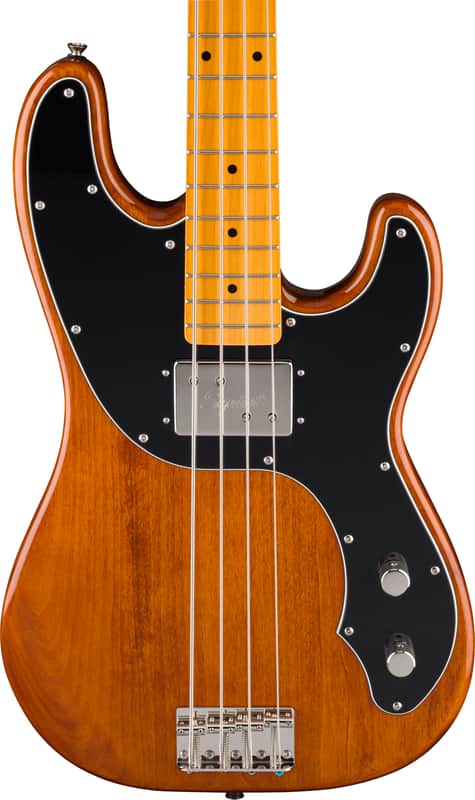 Squier Classic Vibe Telecaster 4-String Bass Guitar, Maple Fingerboard, Mocha image 1