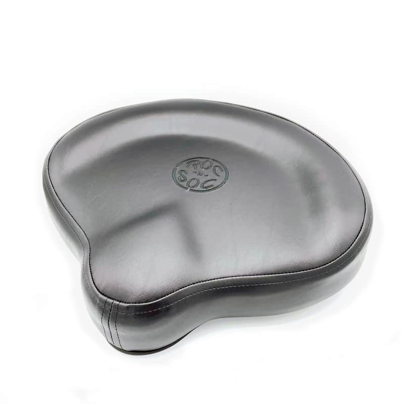 Roc n Soc Cycle Seat Drum Throne Top - Vinyl Black image 1