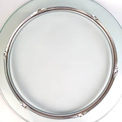 Ludwig 14"6Lug Batter Vintage 60 Snare Drum/Floor Tom Club Date Rim/Hoop Pioneer image 7