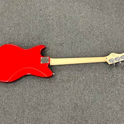 G&L Tribute Series Fallout Bass Candy Apple Red image 2