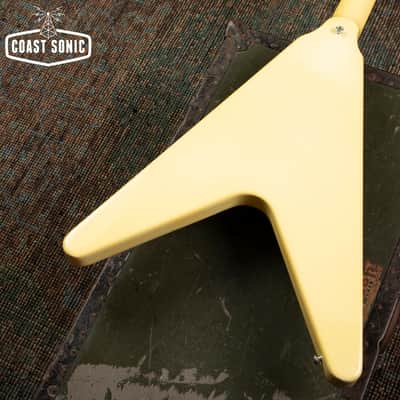 1993 Gibson Flying V '67 Reissue Alpine White w/ Case image 12