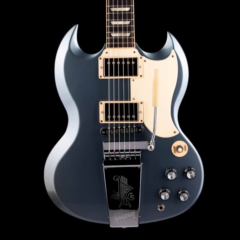Pre Owned 2012 Gibson Limited Edition Jeff Tweedy 1961 SG Standard - Blue Mist With OHSC