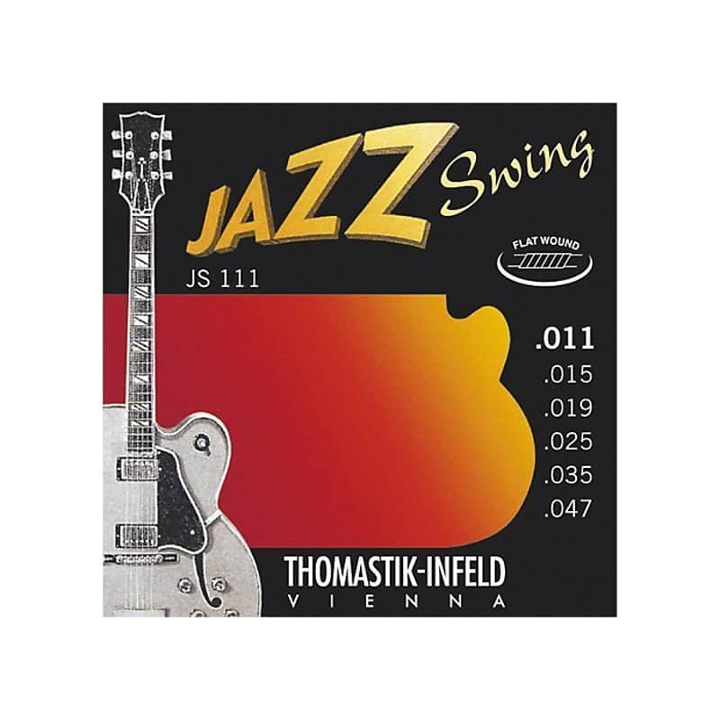 CORDIERA PER CHITARRA ELETTRICA JAZZ SWING THOMASTIK-INFELD VIENNA JS111 image 1