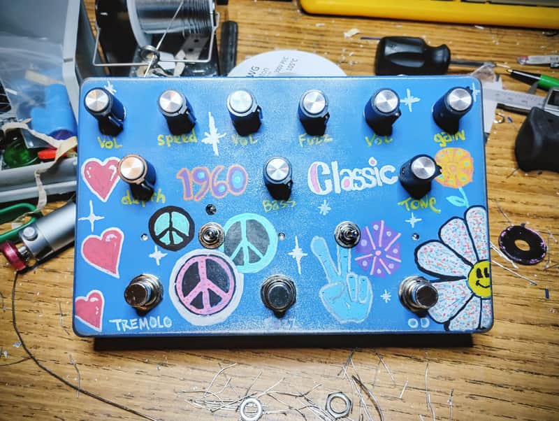 414 Milwaukee Mood Machines 1960s Classic Trio oD fuzz tremolo 26 - Pro image 1