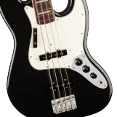 Fender Vintera III Early '70s Jazz Electric Bass. Rosewood Fingerboard, Black image 3