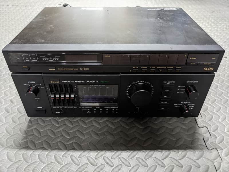 アンプ Sansui AU-D77X Sansui AU-D77X Stereo Integrated Amplifier Manual | HiFi Engine