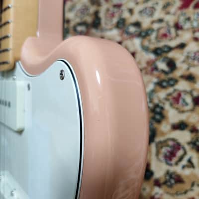 2021 Fender Japan Hybrid II Jazzmaster Flamingo Pink, 75th Anniversary Logo, MIJ JD21 image 22