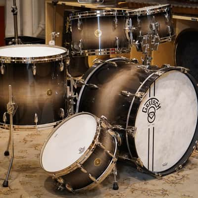 Gretsch 10/12/16/22/6.5x14" Limited Edition 140th Anniversary Drum Set - Ebony Stardust image 3