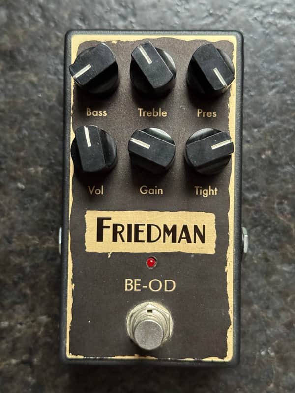 Friedman BE-OD Overdrive 2010s - Black image 1