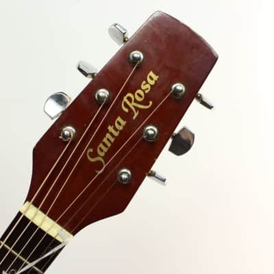 Used Santa Rosa K525 DREADNOUGHT Acoustic Guitar Sunburst image 6