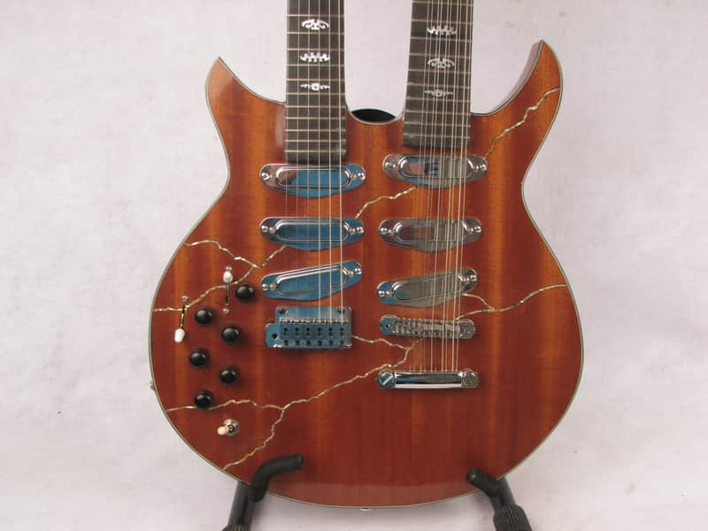 G.D. Armstrong Custom Left Handed LH Double Neck Electric Thru Neck Guitar image 1