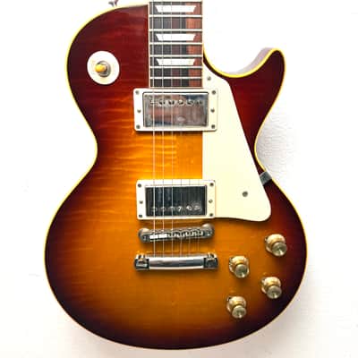 Gibson Custom Shop Historic R0 Les Paul Standard 1960 Reissue 2005 - Flame Ice Tea Burst image 16