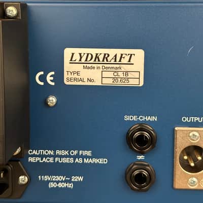 Tube-Tech CL 1B Tube Compressor. Perfect CL1B. US Seller. CL-1B SN 20625 image 10