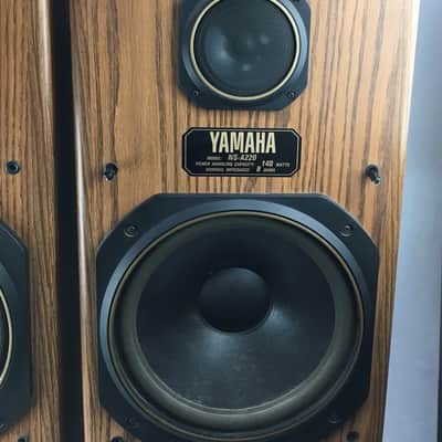 Vintage very rare Yamaha NS-A220 3-Way Tower 140W Speakers Stereo image 4