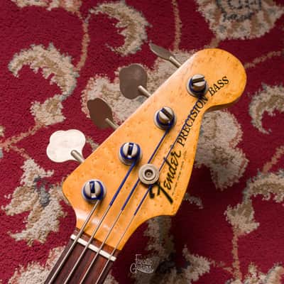 Fender Precision Bass 1975 - Sunburst #626430 Second Hand image 10