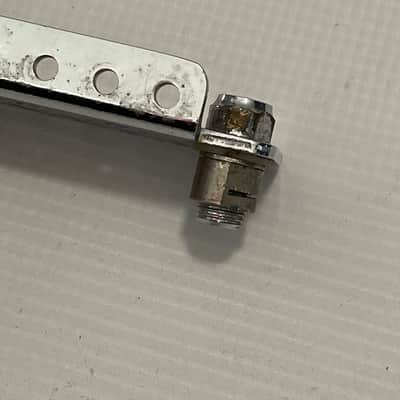 1980's Era Kramer Guitar NFT German Made Original Floyd Rose Chrome Tremolo Bridge Base Plate image 9