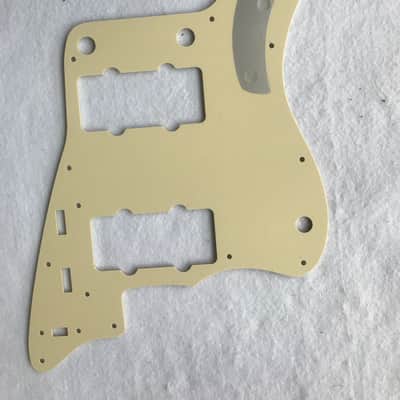 For US Jazzmaster Guitar Pickguard , 4 Ply Ivory White Pearl image 8