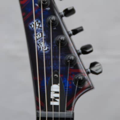 ESP LTD (2 Guitars) Limited Edition Biotech w/Custom Graphic Combo M Vampire & Vampire Viper image 8