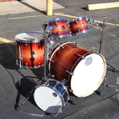 Mapex Armory Studioease 5pc Birch/Maple Shell Pack - Redwood Burst image 4