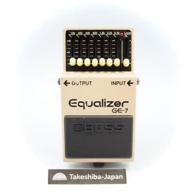 Boss GE-7 Equalizer Guitar Effect Pedal UV69779 image 1