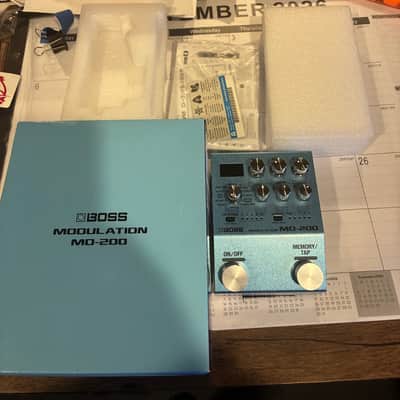Boss MD-200 Modulation Multi-Effect 2019 - Present Blue image 7