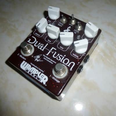 Wampler Dual Fusion Tom Quayle Signature Overdrive 2010s - Red Sparkle image 1