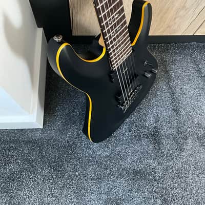 Schecter Demon-7 2018 - Present - Aged Black Satin image 3