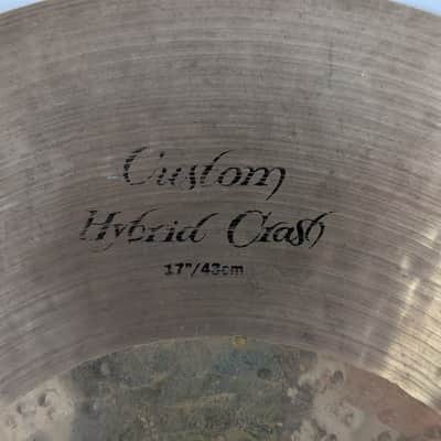 Zildjian 17" K Custom Hybrid Crash Cymbal 2006 - Present - Traditional / Brilliant image 5