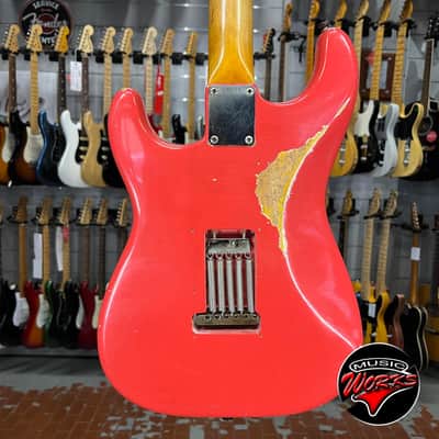 Fender 1964 Stratocaster Fiesta Red Refin True Vintage image 7