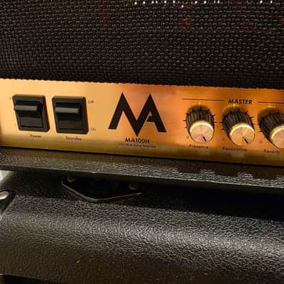Marshall MA100H 100 Watt Amplifier Head and MG412 120 Watt 4x12" Speaker Cabinet image 5