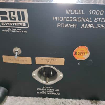 BGW Model 1000 image 12