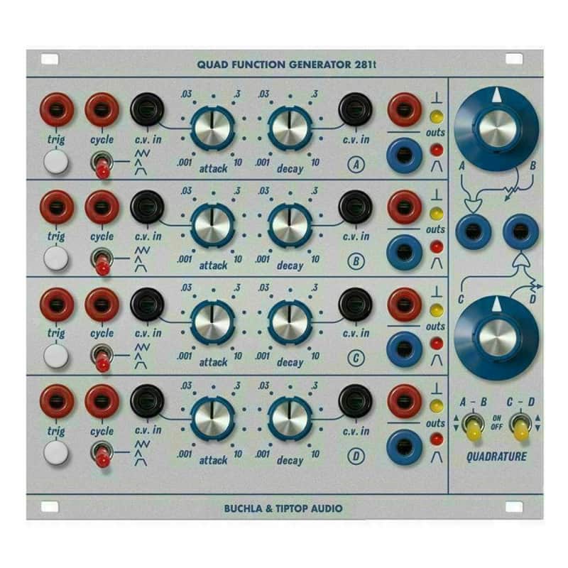 Buchla & TipTop Audio Quad Function Generator 281t Module image 1