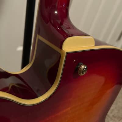 Ibanez AF151-AWB 2013 - aged whiskey burst image 9