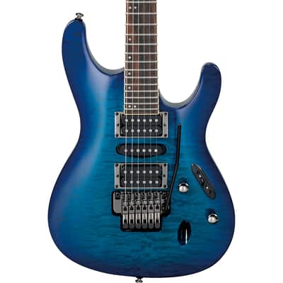 Ibanez S670QM S Standard 6 String Electric Guitar - Sapphire Blue image 1