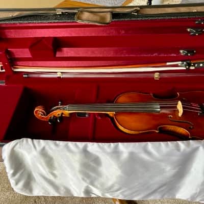 M. Neuner & Hornsteiner 3/4 size violin 1891 - spirit varnish image 6