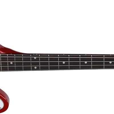 Epiphone Thunderbird '64 Electric Bass Ember Red with Gig Bag image 3