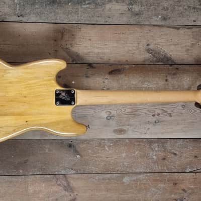 Fender Musicmaster Bass 1978 Natural Refin image 4