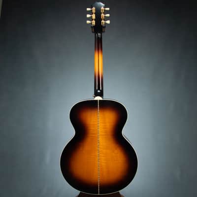 Epiphone Inspired by Gibson J-200 w/Case - Aged Vintage Sunburst Gloss - Preowned image 6