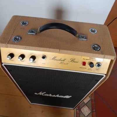 Marshall Bass 30 Combo Celestion Greenback '75 Fawn Tolex image 14