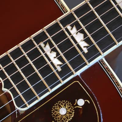 Minty! 2023 Gibson Custom Shop SJ-200 Deluxe Acoustic Guitar Rosewood Burst + OHSC image 8