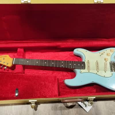 MyDream Partcaster Custom Built - Relic Sonic Blue JM Big Dipper image 2
