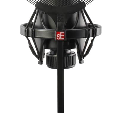 Se Electronics ISOLATION PACK Metal Pop Filter+Shock Mount For X1 or sE2200 Mics image 6