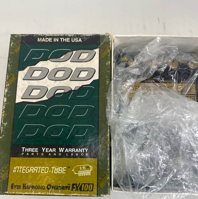 DOD FX100 Even Harmonic Overdrive | Reverb Canada