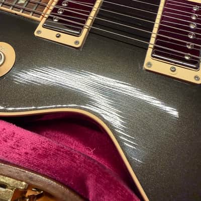Gibson Custom Shop Modern Les Paul Axcess Standard with Floyd Rose 2017 - 2018 - Gun Metal Grey image 9
