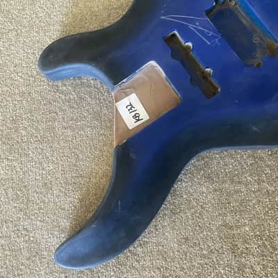Blue Burst 4/6 String Electric Bass Guitar Body image 9