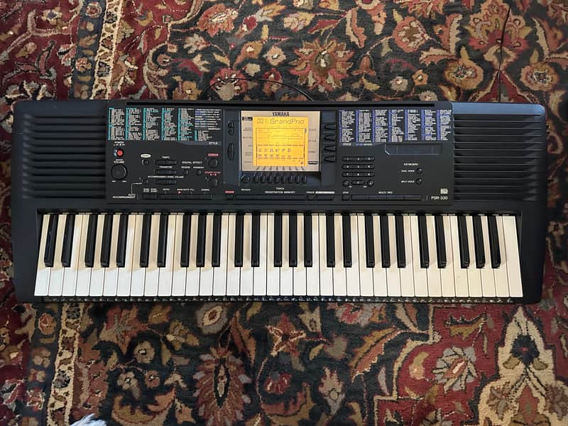 Yamaha PSR-330 1997 - Black | Reverb