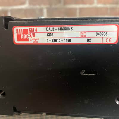 ADC DAL3-14MKII-NS Patchbay – 1/4" Longframe TRS image 3