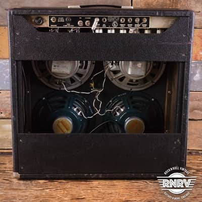 1965 Fender Super Reverb 2-Channel 40-Watt 4x10" Guitar Combo image 8
